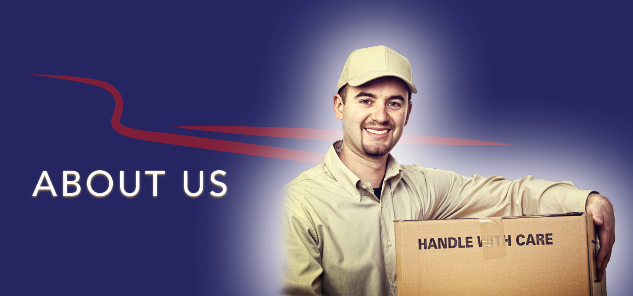 Handle with care delivery man